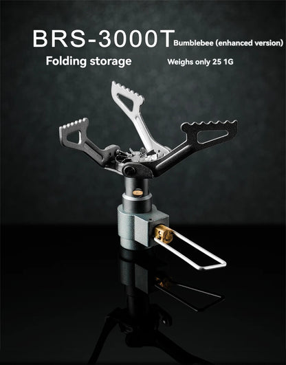 BRS-3000T Fornello a Gas Titanio 25g Portatile Ultra Leggero Campeggio