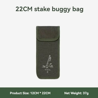 Borsa porta picchetti tenda/chiodi campeggio Oxford resistente grande