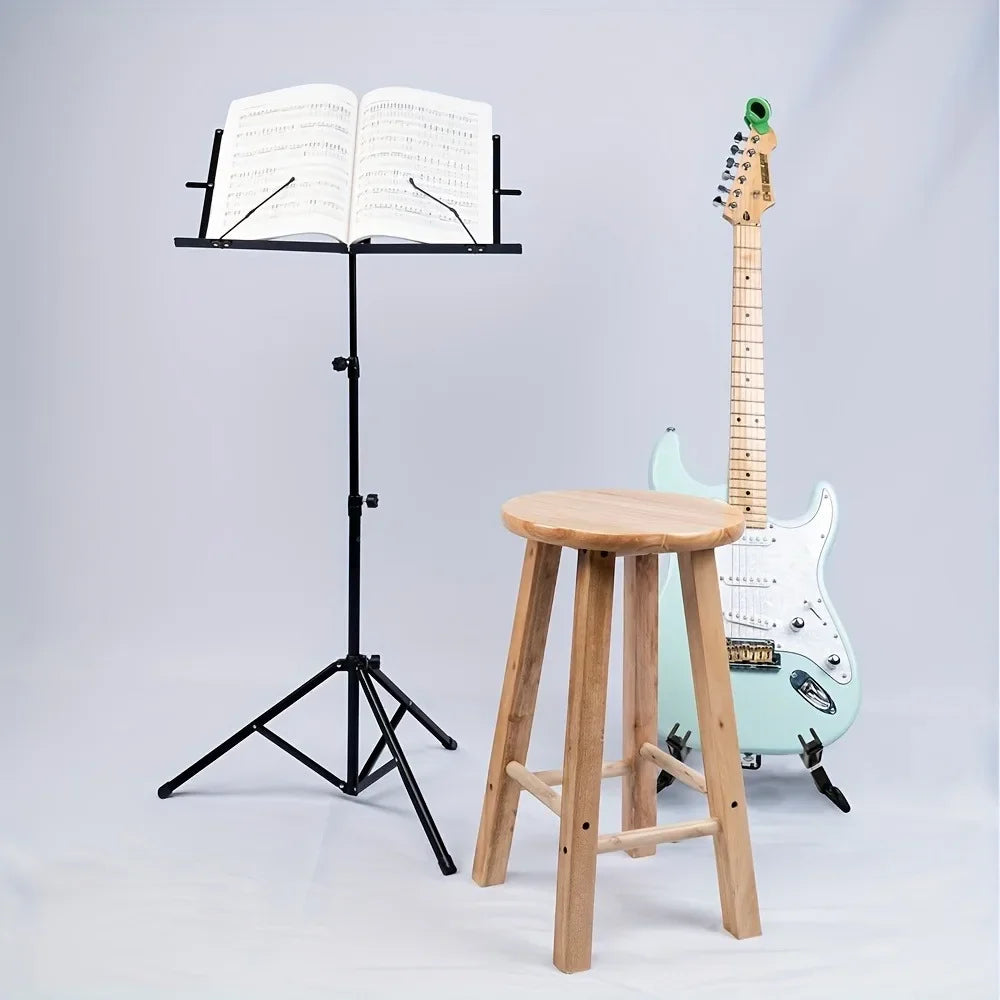 Leggio 2-in-1 Pieghevole Regolabile Portatile per Spartiti e Libri da Tavolo