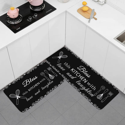 Tappetino Antiscivolo Assorbente per Bagno e Cucina Lavabile 1 Pz