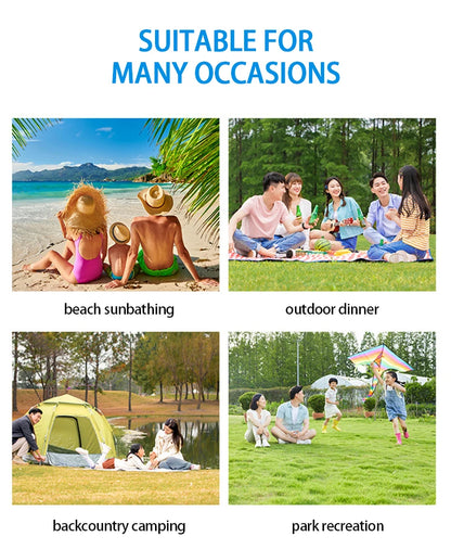 Materassino sedile schiuma impermeabile per camping trekking picnic antiscivolo