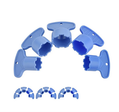 Set 5 Chiavi Aeratore Rubinetto Universali ABS - Estrattore Aeratore