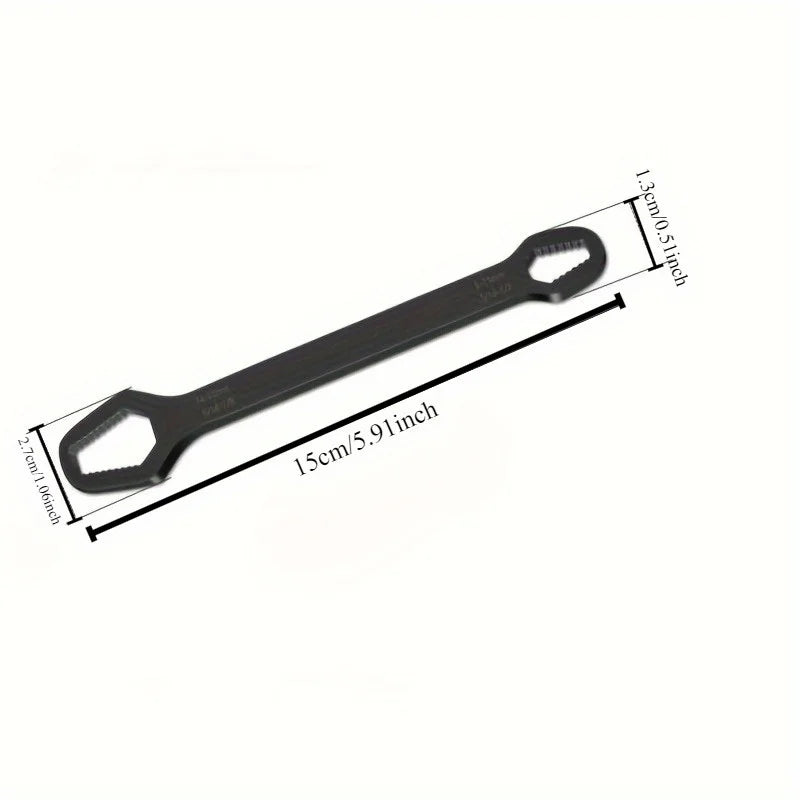 Chiave universale regolabile 3-17mm - chiave a cricchetto per dadi e bulloni