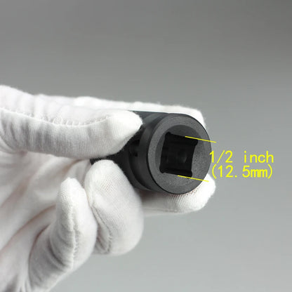Adattatore attacco 1/2" per chiave a impulsi - bussole 6 punti 10-32 mm