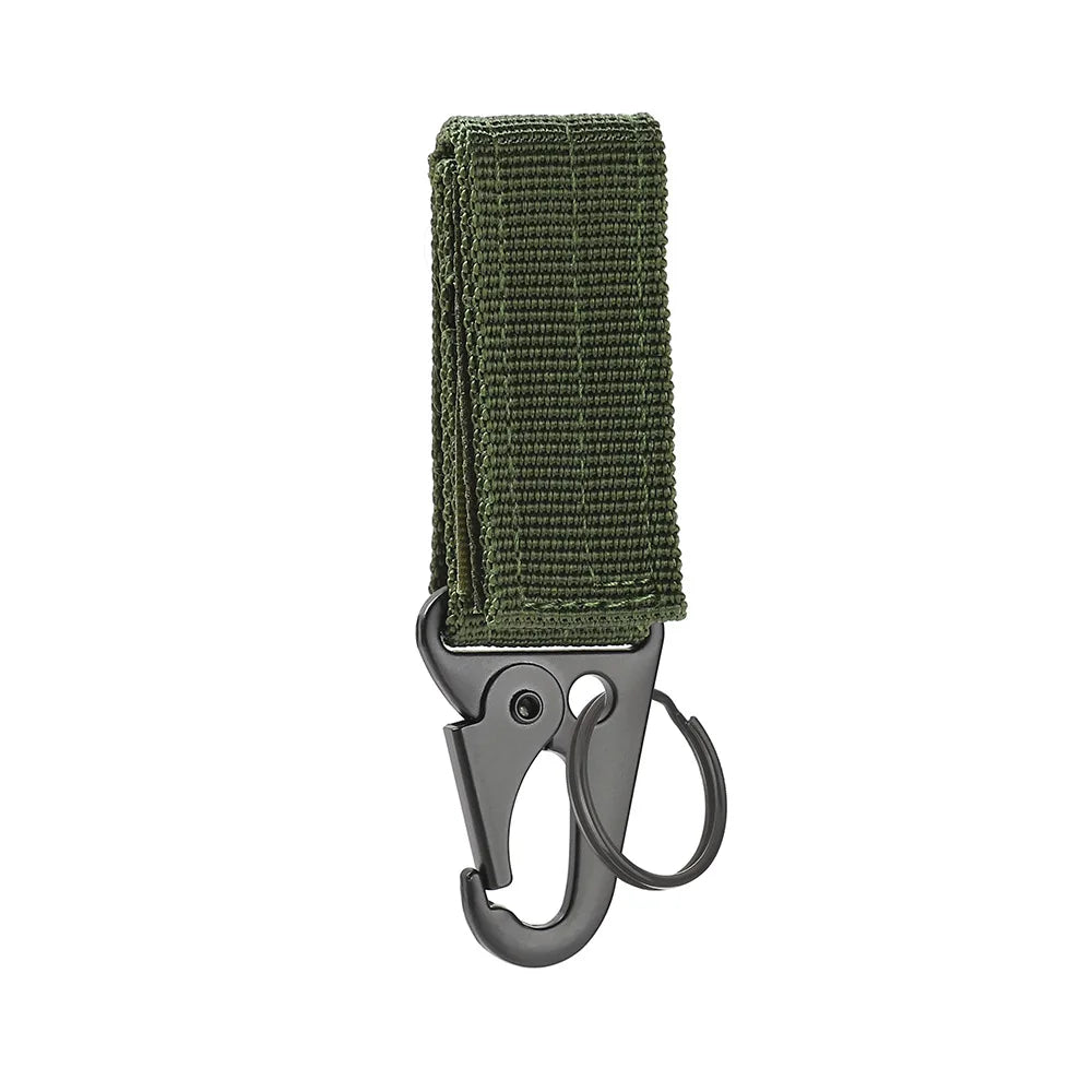 Moschettone Nylon Resistente Portachiavi per Zaino MOLLE Camping Escursionismo