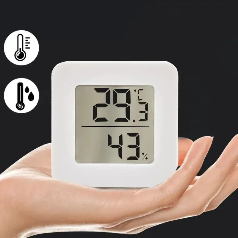 Stazione Meteo Digitale LED - Orologio, Termometro e Igrometro per Casa