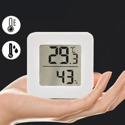 Stazione Meteo Digitale LED - Orologio, Termometro e Igrometro per Casa