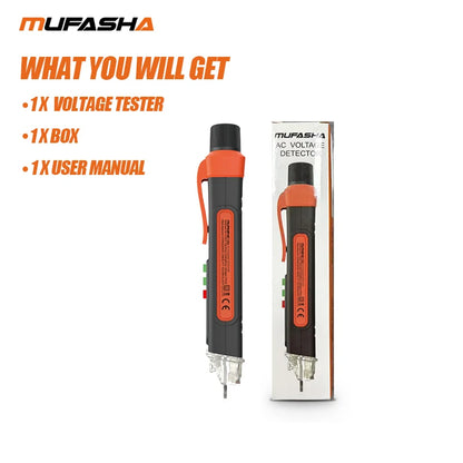 MUFASHA Penna tester tensione senza contatto AC 12-1000V Rilevatore