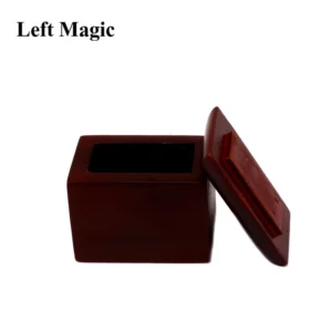 Mystery Box John Kennedy Trucco Magia Carte Scatola Legno Close Up Illusione Mystery Box John Kennedy Trucco Magia Carte Scatola Legno Close Up Illusione