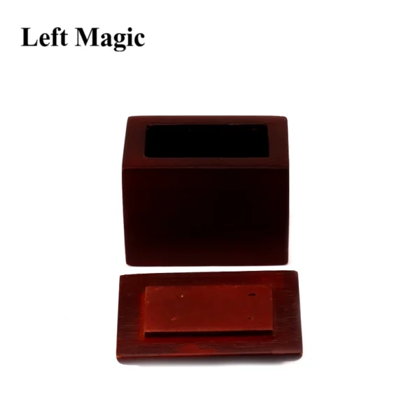 Mystery Box John Kennedy Trucco Magia Carte Scatola Legno Close Up Illusione