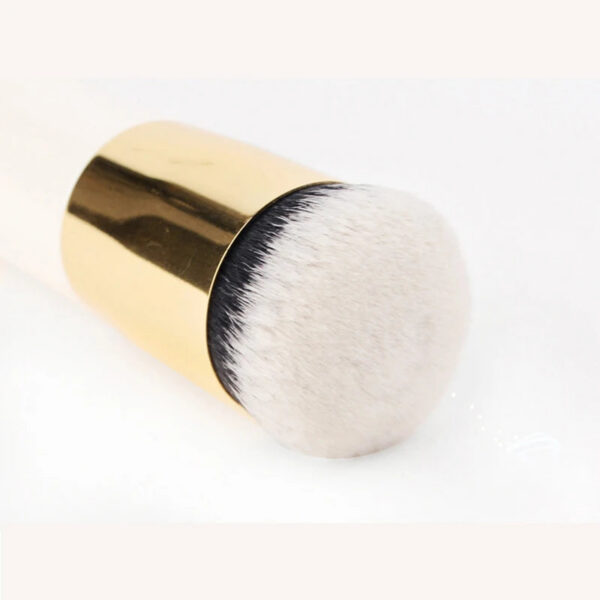 Pennello Fondotinta Piatto Chubby Denso per Crema e Liquido Viso Professionale