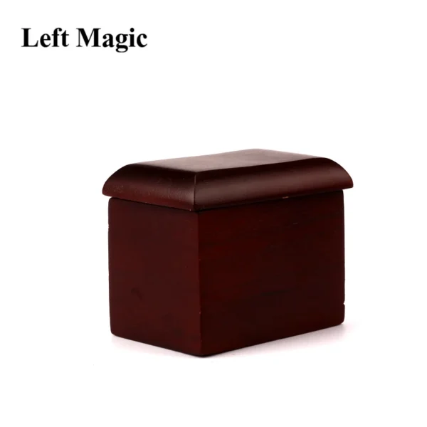 Mystery Box John Kennedy Trucco Magia Carte Scatola Legno Close Up Illusione