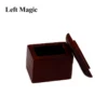 Mystery Box John Kennedy Trucco Magia Carte Scatola Legno Close Up Illusione