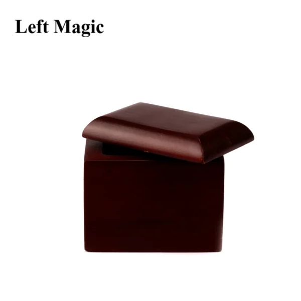 Mystery Box John Kennedy Trucco Magia Carte Scatola Legno Close Up Illusione