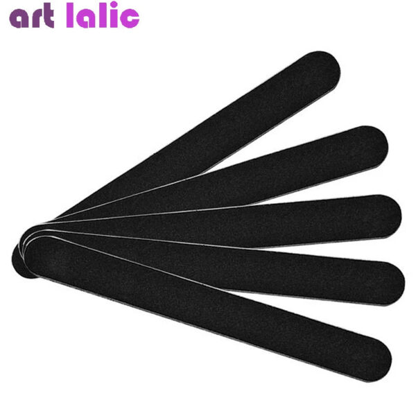 Set 5 Lime per Unghie Dritte Cartavetrata Manicure Pedicure