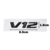 OTOKIT Emblema 3D ABS Cromato V12 Adesivo Parafango Mercedes Maybach S600 S500