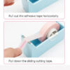Porta nastro rotante per extension ciglia - dispenser con taglierina