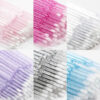 100pz Microbrush Monouso Microspazzole per Extension Ciglia Rimozione Colla