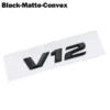 OTOKIT Emblema 3D ABS Cromato V12 Adesivo Parafango Mercedes Maybach S600 S500