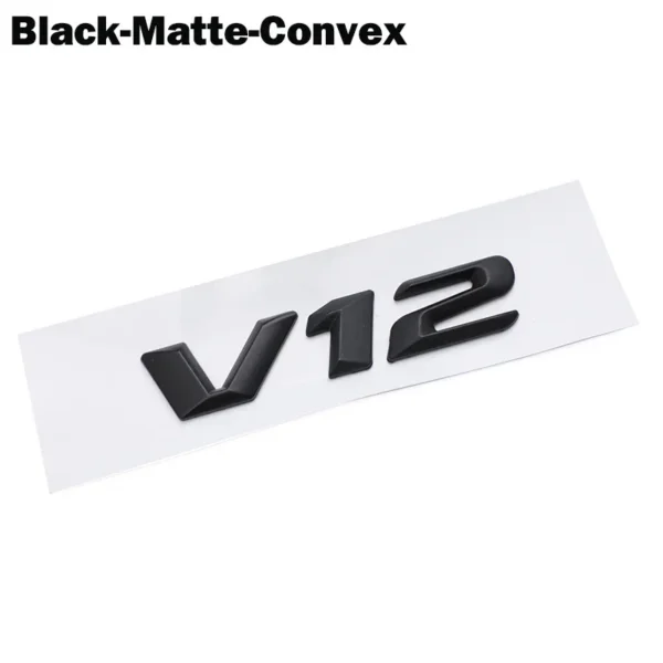 OTOKIT Emblema 3D ABS Cromato V12 Adesivo Parafango Mercedes Maybach S600 S500