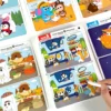 3 Giochi Trova Differenze Bambini 30 Carte Cancellabili Riutilizzabili
