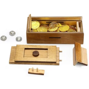 Scatole Puzzle Segrete con Scomparti Nascosti Rompicapo Regalo Adulti Bambini