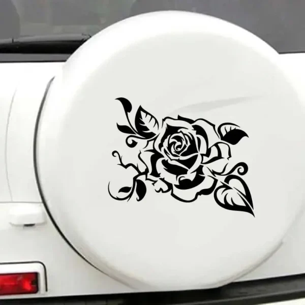 S24bf5e9e9e874e8986c6afc34a8aacca6-2 Adesivi Floreali Moda Alta Qualità per Auto Camion Moto Laptop