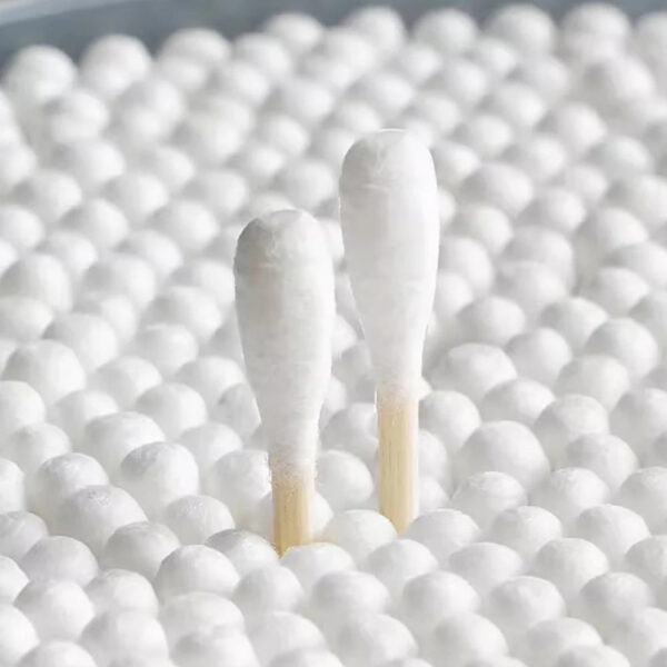 100/500/1000 pz Cotton Fioc Doppia Testa in Legno - Bastoncini Cotone per Trucco Naso Orecchie