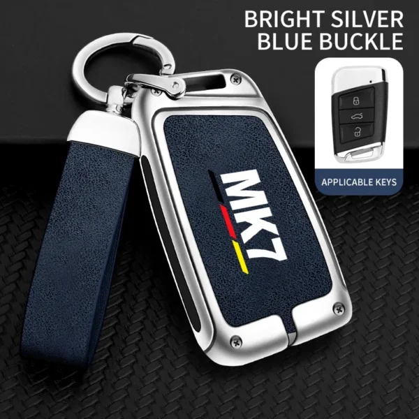 S31bfcf0250954812b98d40f65751fb93F Cover Chiave VW Golf 7 MK7 TPU Lega Zinco Portachiavi Guscio Auto