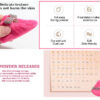 Set 3pz Spugne Trucco Triangolari Rosa - Puff Fondotinta Cipria Blender