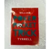 Gioco di Magia Carte Poker William Tyrrell Gimmick Close Up Mentalismo Gioco di Magia Carte Poker William Tyrrell Gimmick Close Up Mentalismo