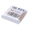 100/500/1000 pz Cotton Fioc Doppia Testa in Legno - Bastoncini Cotone per Trucco Naso Orecchie