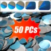 10/50 pezzi Piastre metalliche adesive per supporto magnetico auto smartphone