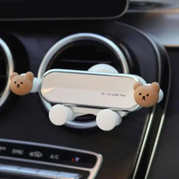 S3c1967915899473797c7973636fbf5d1w Supporto Smartphone Auto Bocchetta Aria Clip Cartoon Porta Cellulare Navigatore