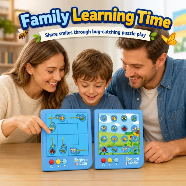 Catch the Bug Puzzle Scorrevole Logico Gioco Educativo Bambini 4+ Anni Catch the Bug Puzzle Scorrevole Logico Gioco Educativo Bambini 4+ Anni