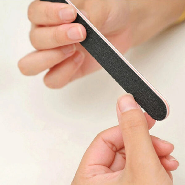 Set 5 Lime per Unghie Dritte Cartavetrata Manicure Pedicure