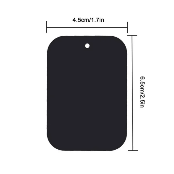 Piastra Magnetica Adesiva Metallo per Supporto Smartphone Auto Universale