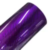 Pellicola Vinile Adesiva 5D Carbonio Cromo Viola Lucida Auto Moto Pellicola Vinile Adesiva 5D Carbonio Cromo Viola Lucida Auto Moto