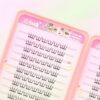 Set Ciglia Finte K-Beauty Sottili Effetto Naturale Riutilizzabili