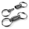 S5e7d03ee1210402384eb516338266a11f Portachiavi Auto Sgancio Rapido Alluminio Rotante 360° Multifunzione EDC
