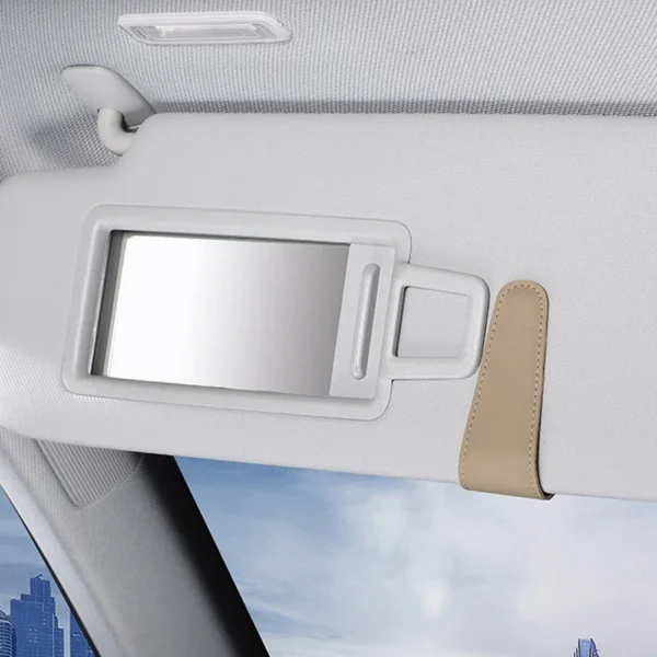 Portaocchiali Auto Universale per Aletta Parasole Clip Carte Biglietti Penna