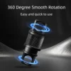 S655cd80b3a504aedbc37c133efd40d53r Portachiavi Auto Sgancio Rapido Alluminio Rotante 360° Multifunzione EDC