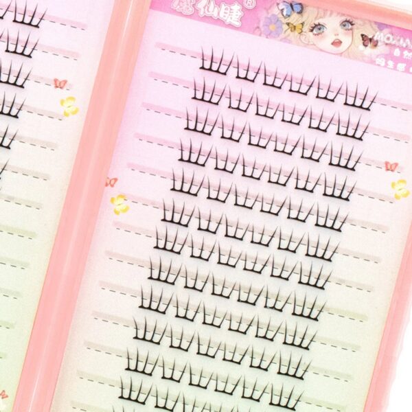 Set Ciglia Finte K-Beauty Sottili Effetto Naturale Riutilizzabili