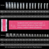 S6bd87571713848e7b554639729778f37s Forme Dual-Form per Unghie 240pz 15 Misure Base+Top Gel Acrilico Ricostruzione