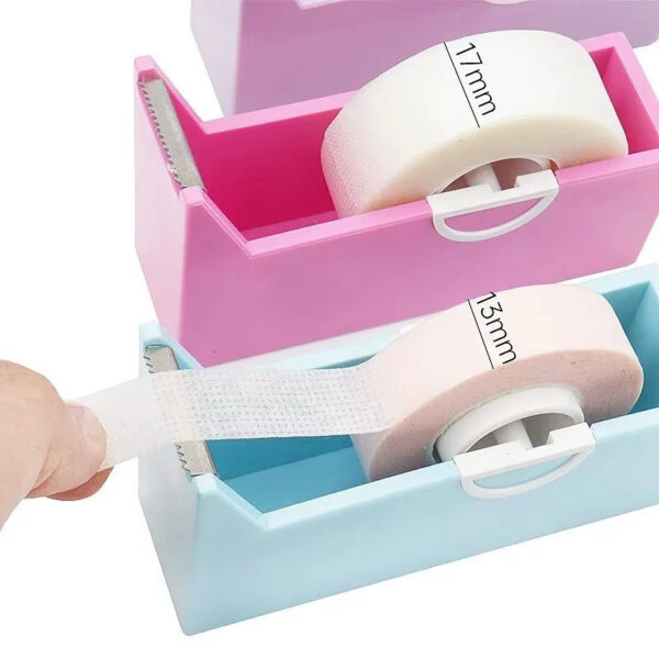 Porta nastro rotante per extension ciglia - dispenser con taglierina