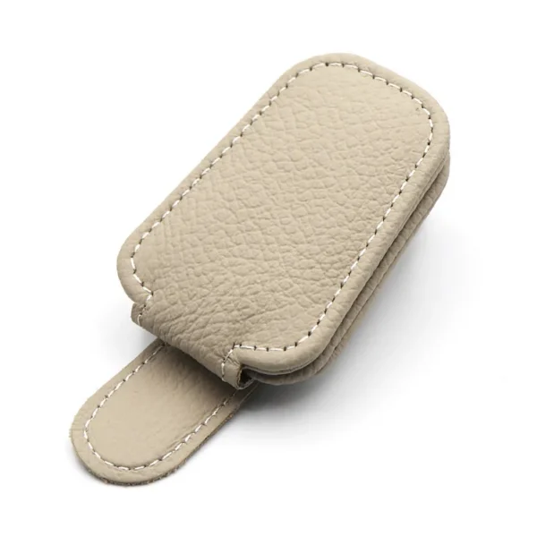 S6c56bef5c8dd47249afed3dfc7d70331Z Porta Occhiali Auto in Pelle con Clip Parasole Supporto Occhiali da Sole