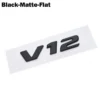 OTOKIT Emblema 3D ABS Cromato V12 Adesivo Parafango Mercedes Maybach S600 S500