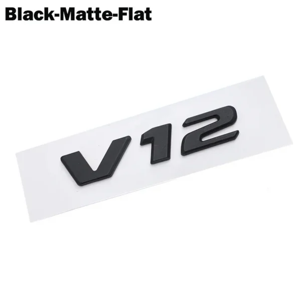 OTOKIT Emblema 3D ABS Cromato V12 Adesivo Parafango Mercedes Maybach S600 S500