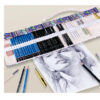 Astuccio rotolo colorato porta matite penne cosmetici 12/24/36/48/72 posti