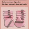 Set 3pz Spugne Trucco Triangolari Rosa - Puff Fondotinta Cipria Blender